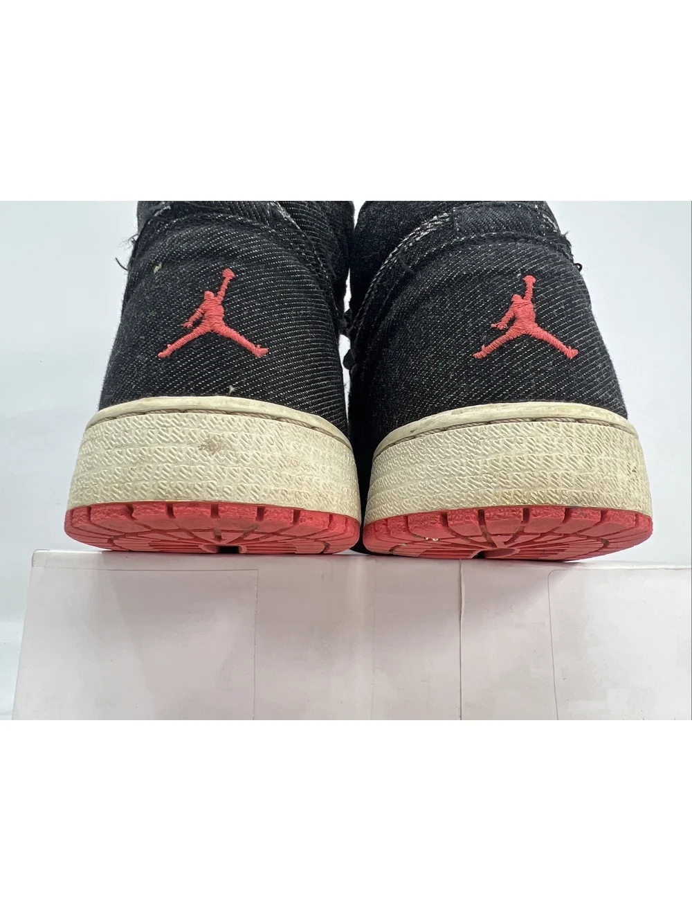 Nike Air Jordan 1 Retro Alarming Canvas Denim 440563-002 Youth Sz 7Y womens 8.5